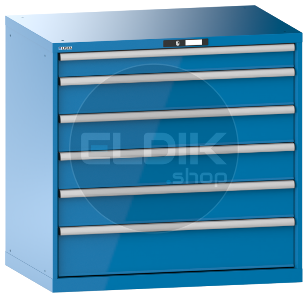 Lista 14.515.010 Werkplaatskast |B1023 x D725 x H1000 | 6 laden | Blauw