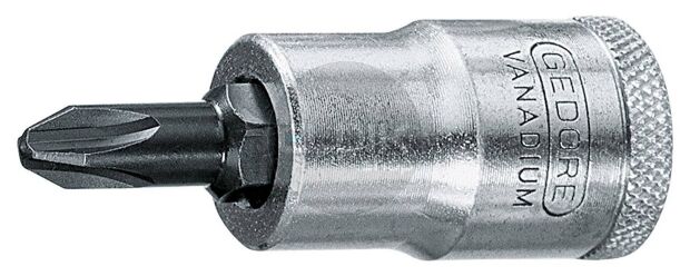 Gedore IKS 19 4 Schroevendraaier Dopsleutel Phillips 1/2 - PH 4 - 6656810