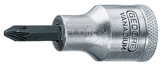 Gedore IKS 19 PZD 4 Schroevendraaier Dopsleutel Pozidrive 1/2 - PZ 4 - 6156840