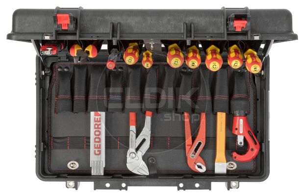 Gedore Red R21902072 72 Delige Gereedschapset - SANITAIR - Though Case - 3301644