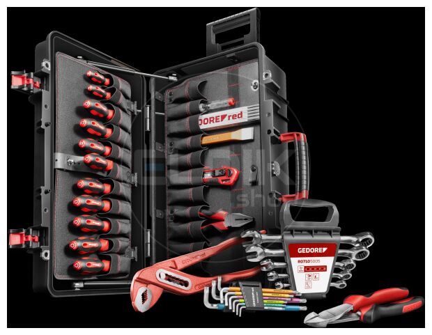 Gedore Red R21902124 124 Delige Gereedschapset - MEISTER XXL - Though Case - 3301641