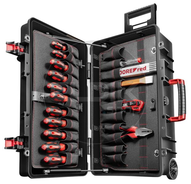 Gedore Red R21902124 124 Delige Gereedschapset - MEISTER XXL - Though Case - 3301641