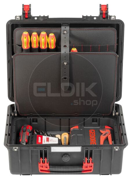 Gedore Red R21652089 89 Delige Gereedschapset - ELEKTRICIEN - Though Case - 3301643