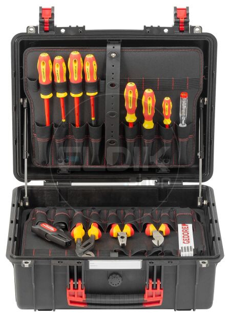 Gedore Red R21652089 89 Delige Gereedschapset - ELEKTRICIEN - Though Case - 3301643