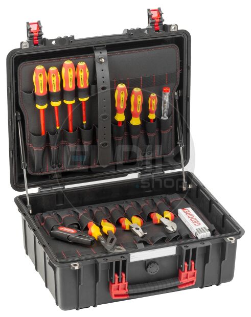 Gedore Red R21652089 89 Delige Gereedschapset - ELEKTRICIEN - Though Case - 3301643