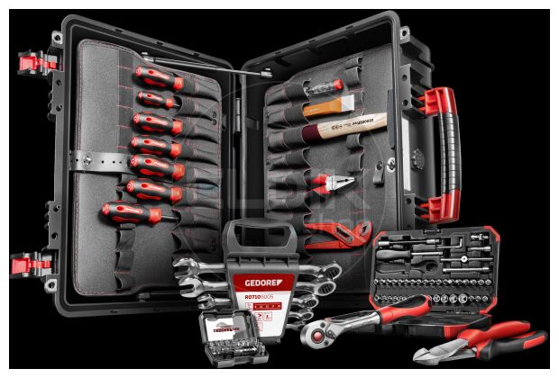 Gedore Red R21652101 101 Delige Gereedschapset - MEISTER XL - Though Case - 3301639