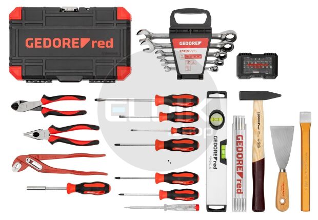 Gedore Red R21652101 101 Delige Gereedschapset - MEISTER XL - Though Case - 3301639