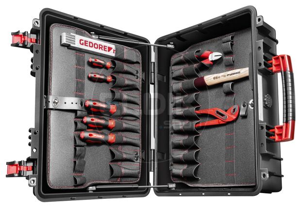Gedore Red R21652057 56 Delige Gereedschapset - AZUBI L - Though Case - 3301638