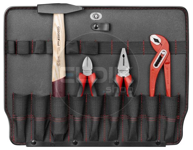 Gedore Red R21652057 56 Delige Gereedschapset - AZUBI L - Though Case - 3301638