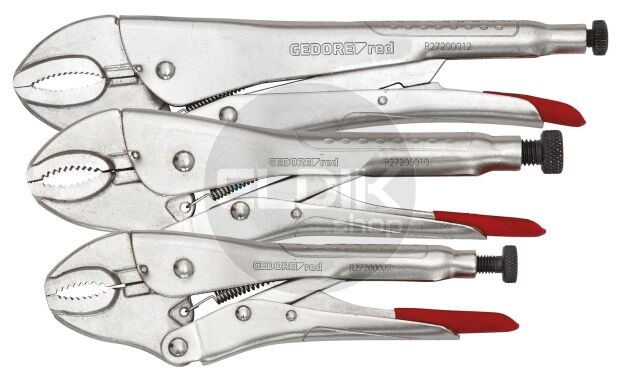 Gedore Red R27202003 3 Delige Griptangset 7", 10", 12" - 3301180