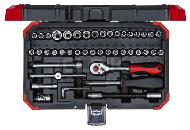 Gedore Red R49003046 46 Delige Dopsleutelset 1/4" - 3300052