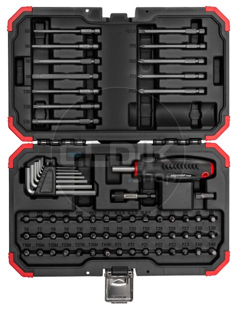 Gedore Red R33003067 67 Delige Bitset in BMC 1/4'' - 3301352