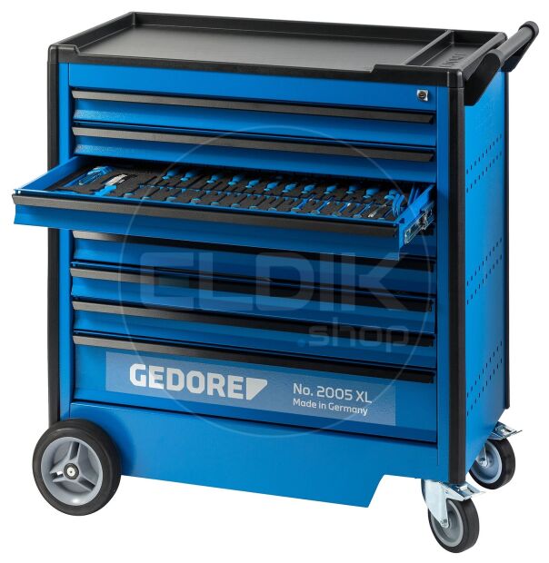Gedore 2005 XL-S-466 466 Delige Gevulde Gereedschapwagen XL - 3458946