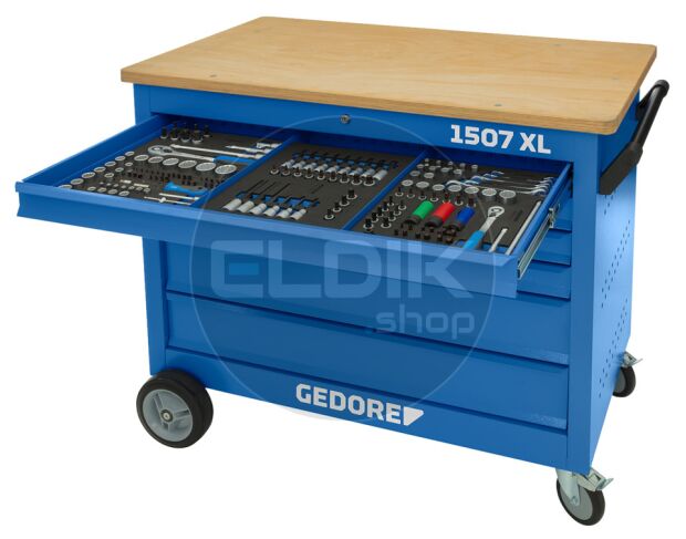 Gedore KL-4999-420 302 Delige Gevulde Gereedschapswagen - 3418367