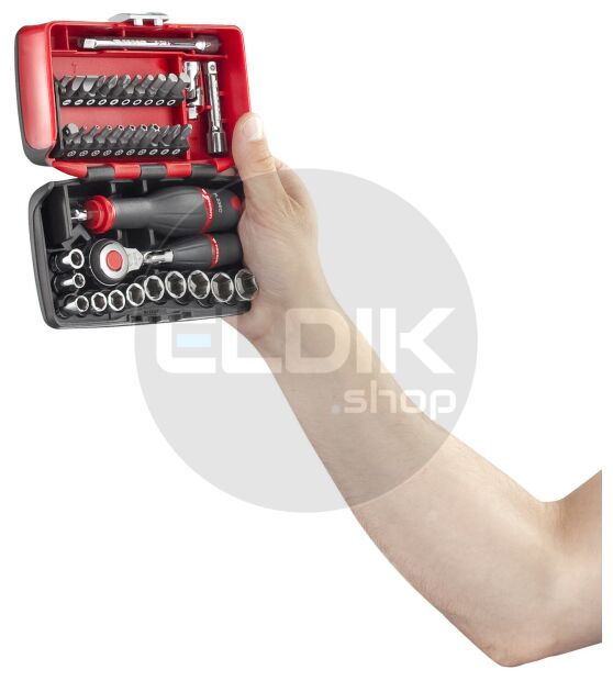 Facom R.360NANO-U1 38 Delige NANO Doppenset 1/4"