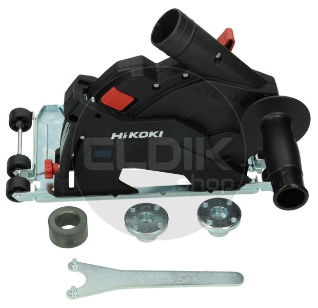 Hikoki 377086 Stofafzuigkap voor doorslijpschijf 125 mm (met geleiderollen)