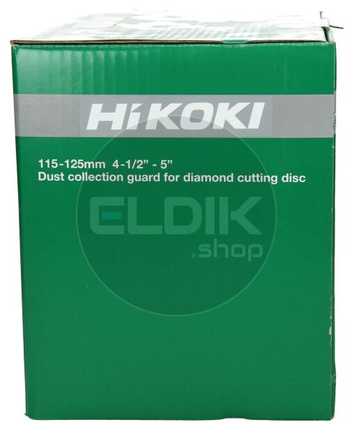 Hikoki 377086 Stofafzuigkap voor doorslijpschijf 125 mm (met geleiderollen)