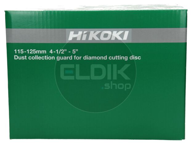 Hikoki 377086 Stofafzuigkap voor doorslijpschijf 125 mm (met geleiderollen)