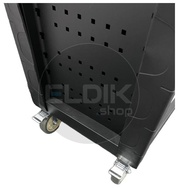 E-Tools 73276 196 Delige Gevulde Gereedschapswagen