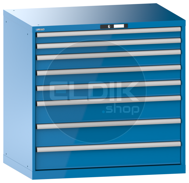 Lista 14.513.010 Werkplaatskast |B1023 x D725 x H1000 | 8 laden | Blauw