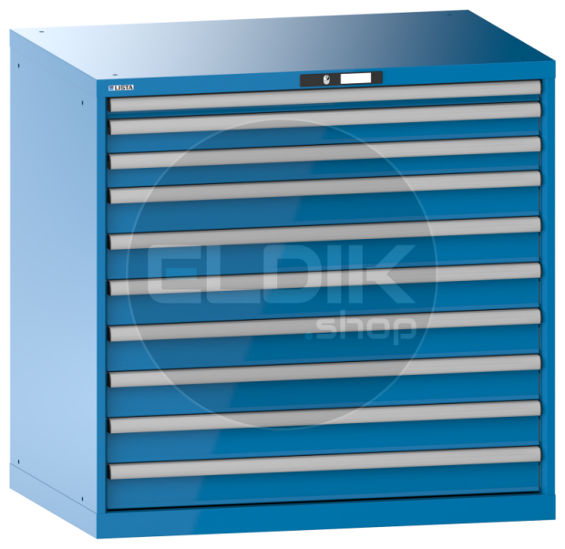 Lista 14.514.010 Werkplaatskast |B1023 x D725 x H1000 | 10 laden | Blauw