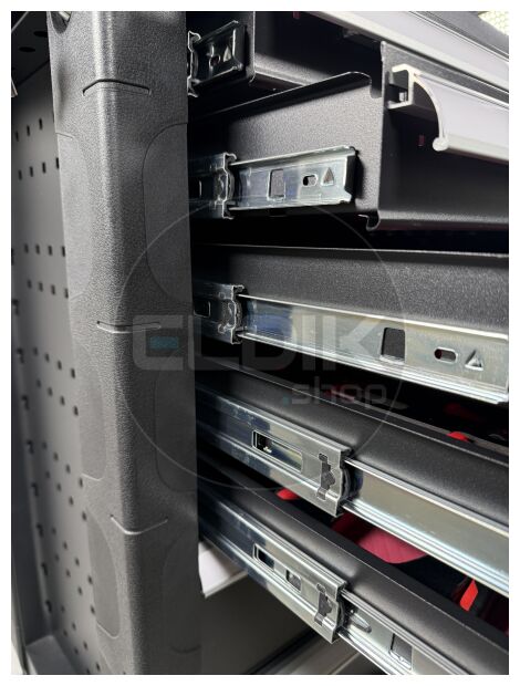 E-Tools 73276 196 Delige Gevulde Gereedschapswagen