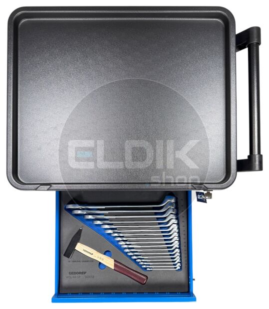 Gedore WSL M-TS-172 172 Delige Gevude Gereedschapwagen - 3100197