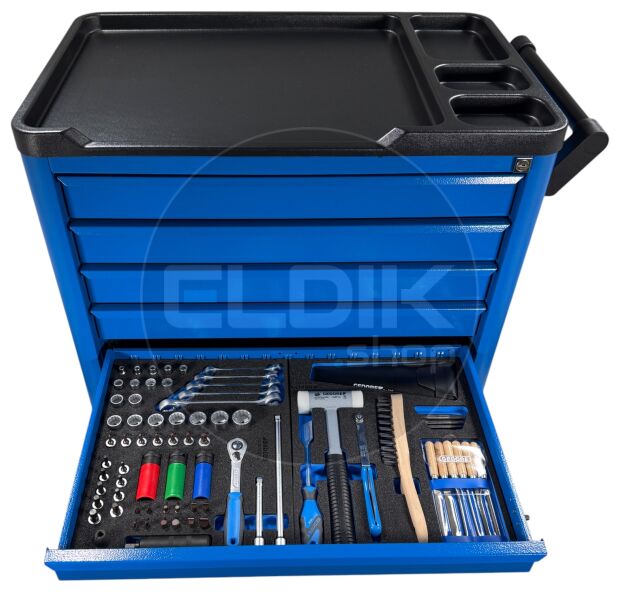 Gedore WSL-L-TS-308 308 Delige Gevulde Gereedschapwagen Workster - 2980347