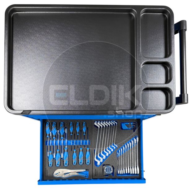 Gedore WSL-L-TS-308 308 Delige Gevulde Gereedschapwagen Workster - 2980347
