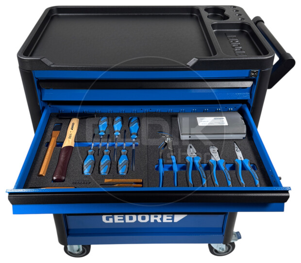 Gedore WHL-L7-TS-308 308 Delige Gevulde Gereedschapwagen - 3082113