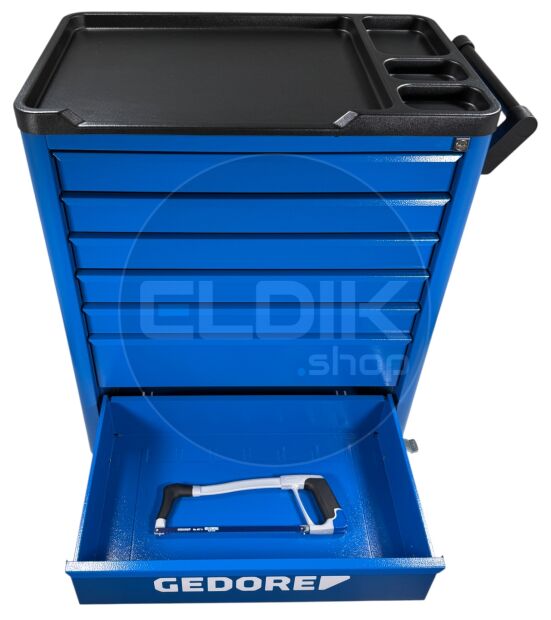 Gedore WSL-L-TS-308 308 Delige Gevulde Gereedschapwagen Workster - 2980347
