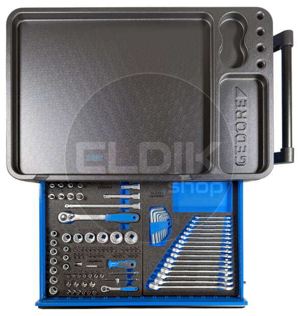 Gedore WHL-L7-TS-308 308 Delige Gevulde Gereedschapwagen - 3082113