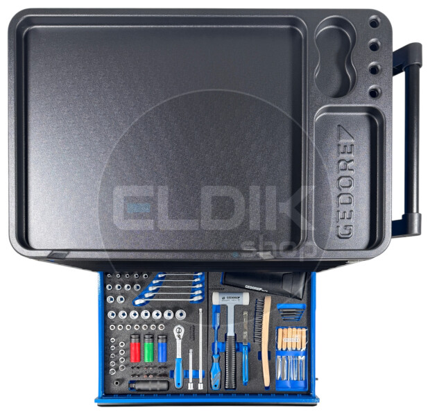 Gedore WHL-L7-TS-308 308 Delige Gevulde Gereedschapwagen - 3082113