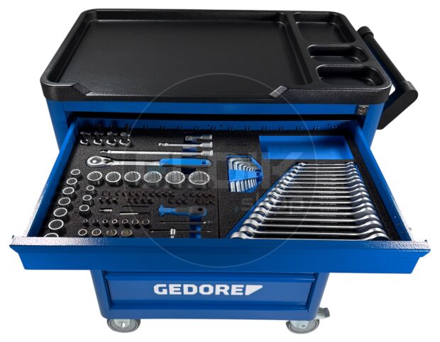 Gedore WSL-L-TS-190 190 Delige Gevulde Gereedschapwagen Workster - 2980320
