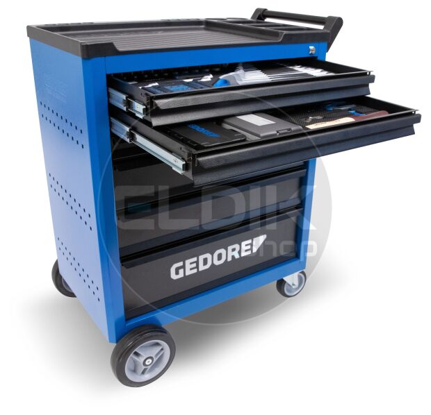 Gedore TTB-TS-173 Gereedschapwagen TTB 0321 incl. sortiment 173-dlg. - 3411443