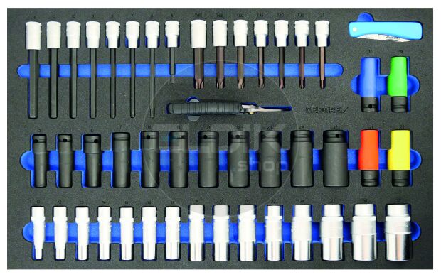 Gedore KL-4998-400 466 Delige Gevulde gereedschapswagen - 3421147