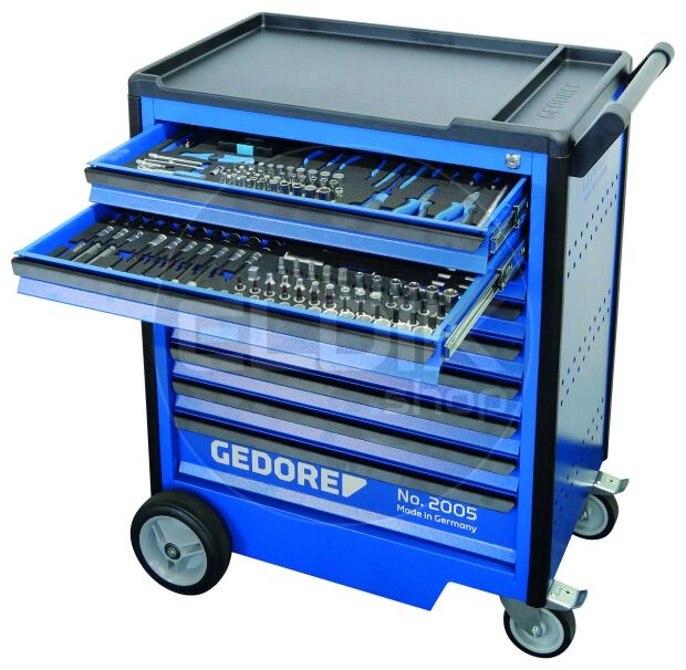 Gedore KL-4998-400 466 Delige Gevulde gereedschapswagen - 3421147