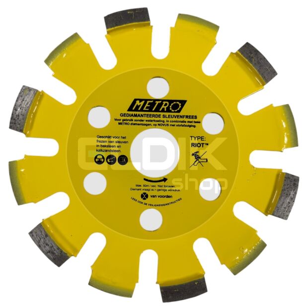 Metro Riot voegenfrees 130 x 11mm - 267526