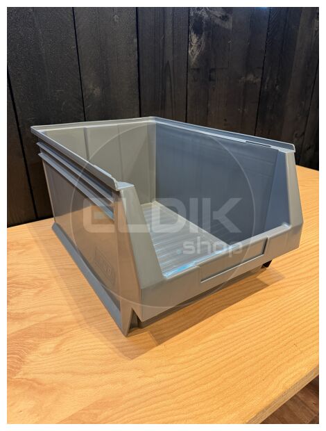 Tayg 60 Magazijn Stapelbak L600 × B400 × H300 mm grijs - 260063