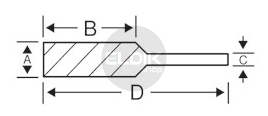 Bahco M1227C08 Stiftfrees