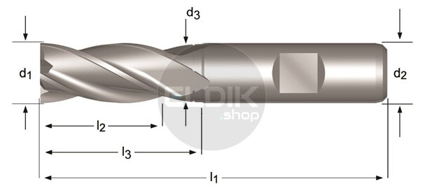 Dormer C247 HSS-E Vingerfrees S247 - C24736.0