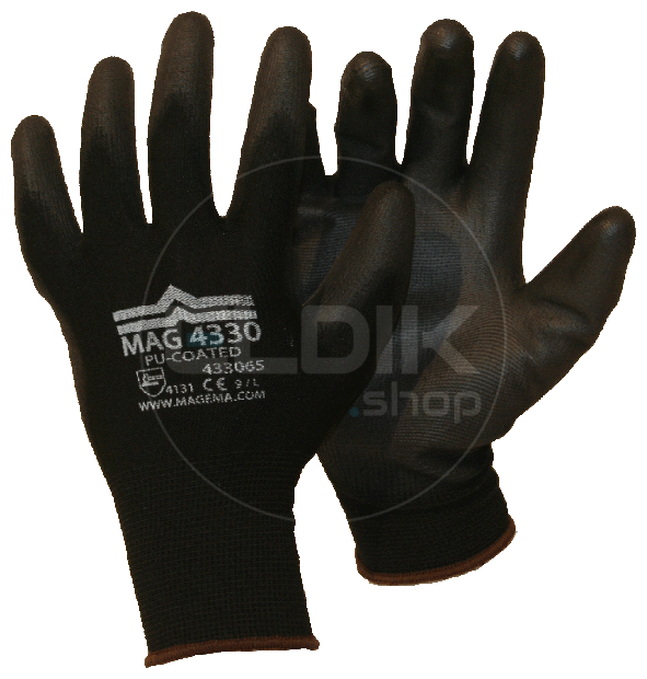 Handschoen voor algemeen gebruik met PU Coating 9 (L)