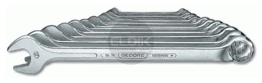 Gedore 1 B-020 20 Delige Diep Gebogen Ringsteeksleutelset - 6013060