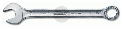 Gedore 7 6 Licht Gebogen Ringsteeksleutel - 6 mm - 6089550