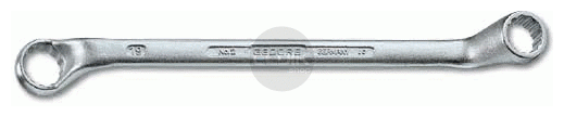 Gedore 2 20x22 Diep Gebogen Ringsleutel - 20 x 22 mm - 6017800