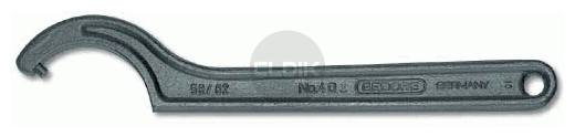 Gedore 40 Z 110-115 Haaksleutel met Pen 110 - 115 mm - 6337550