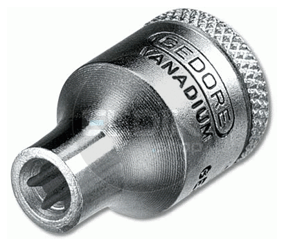 Gedore TX 30 E7 Schroevendraaier Dopsleutel Torx - 3/8 - E7 - 6250430