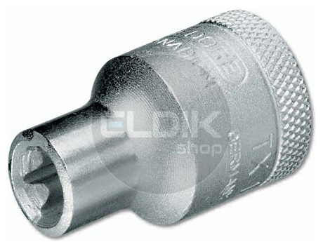 Gedore TX 19 E18 Schroevendraaier Dopsleutel Torx - 1/2 - E18 - 6194500