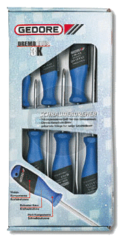 Gedore 2150-2160 PZ-06 6 Delige Schroevendraaierset - 1482300