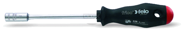 Felo 528 090 40 Schroevendraaier Sok/Zeskant 9,0